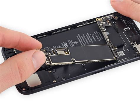 how to remove metal bracket on iphone 7 logic board|i7 logic board replacement.